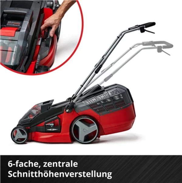 Einhell Power X-Change Akku-Rasenmäher GE-CM 43 Li M Kit (2x4,0Ah)