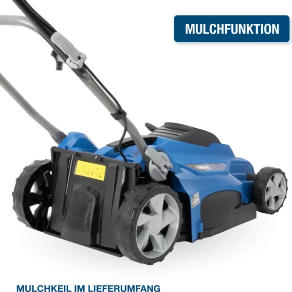 HYUNDAI Elektro-Rasenmäher LM4001E (40 cm, 1800 W, 50L Korb inkl. Mulchkeil)