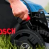 Bosch Professional 18V System Akku-Rasenmäher GRA 18V2-46 (Schnittbreite: 46 cm, 6-stufige Höheneinstellung, 60-Liter-Textil-Grasfangkorb, inkl. 2 x Isolierschlüssel, Mulcher)