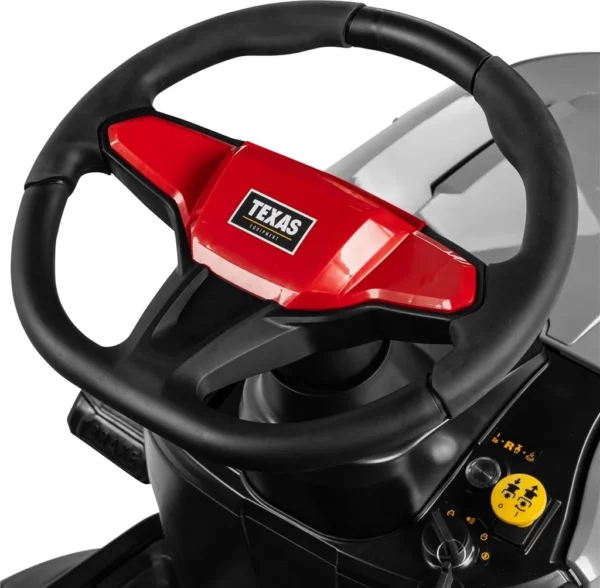 TEXAS Profi Rasentraktor XXL Aufsitzrasenmäher Rasenmäher Traktor Bulldog E-Start Premium TTS108H | 432cm³ | 12,5PS | 4-Takt | 108cm | 30-90mm | 170kg