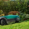 Robomow Rasenmäher RK2000 App gesteuert Alexa Mähroboter 2000qm 45% Steigung Schnittbreite 21cm selbstfahrend
