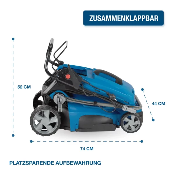 HYUNDAI Elektro-Rasenmäher LM4001E (40 cm, 1800 W, 50L Korb inkl. Mulchkeil)