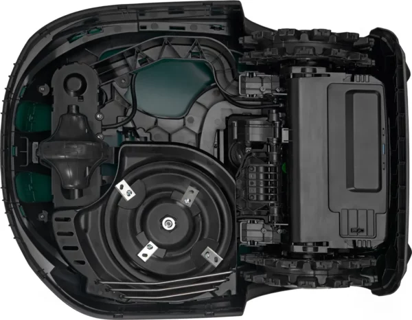 Robomow Rasenmäher RK2000 App gesteuert Alexa Mähroboter 2000qm 45% Steigung Schnittbreite 21cm selbstfahrend