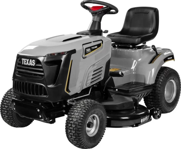 TEXAS Profi Rasentraktor XXL Aufsitzrasenmäher Rasenmäher Traktor Bulldog E-Start Premium TTS108H | 432cm³ | 12,5PS | 4-Takt | 108cm | 30-90mm | 170kg