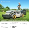 Mowrator S1 4WD Fernbedienbarer Rasenmäher 56V/18Ah - Echtklingen, für 75% Steigung (37°), Fläche bis 4.500 m²