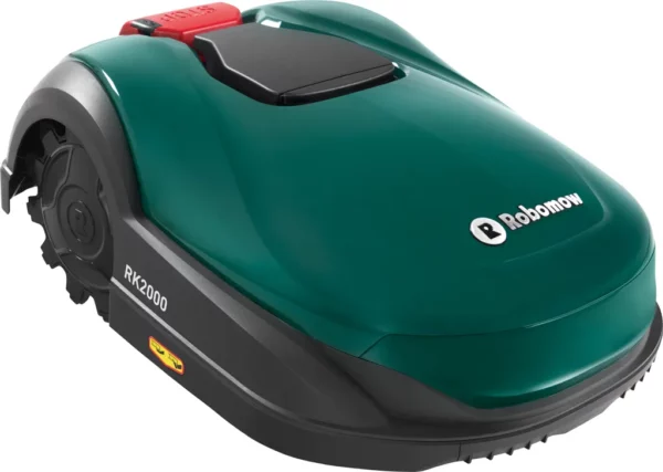 Robomow Rasenmäher RK2000 App gesteuert Alexa Mähroboter 2000qm 45% Steigung Schnittbreite 21cm selbstfahrend