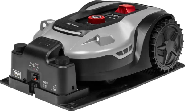 TEXAS Mähroboter Rasenroboter Rasenmäher Roboter RMX 1600 | bis zu 1600 m² Rasenfläche | 9-fach einstellbare Schnitthöhe | 20 V Li-Ion Akku mit 5 Ah